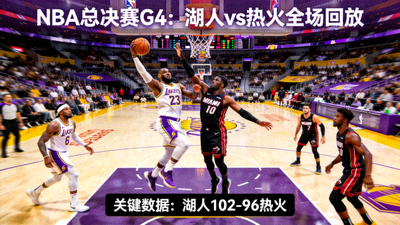 NBA总决赛第四场洛杉矶湖人队对阵迈阿密热火队全场回放高清缩略图